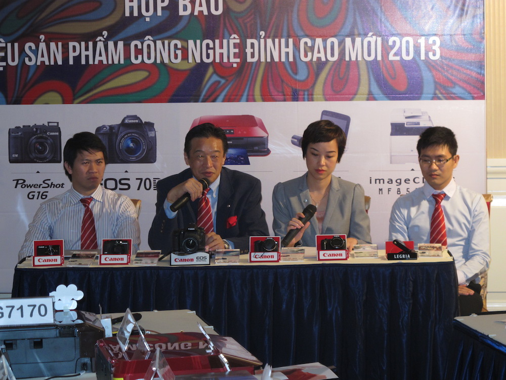 Canon chú trọng kết nối không dây trong loạt sản phẩm mới